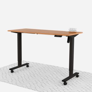 Bamboo-Black-Electric-Standing-Desk-140×60-Wheels-Plug.jpg