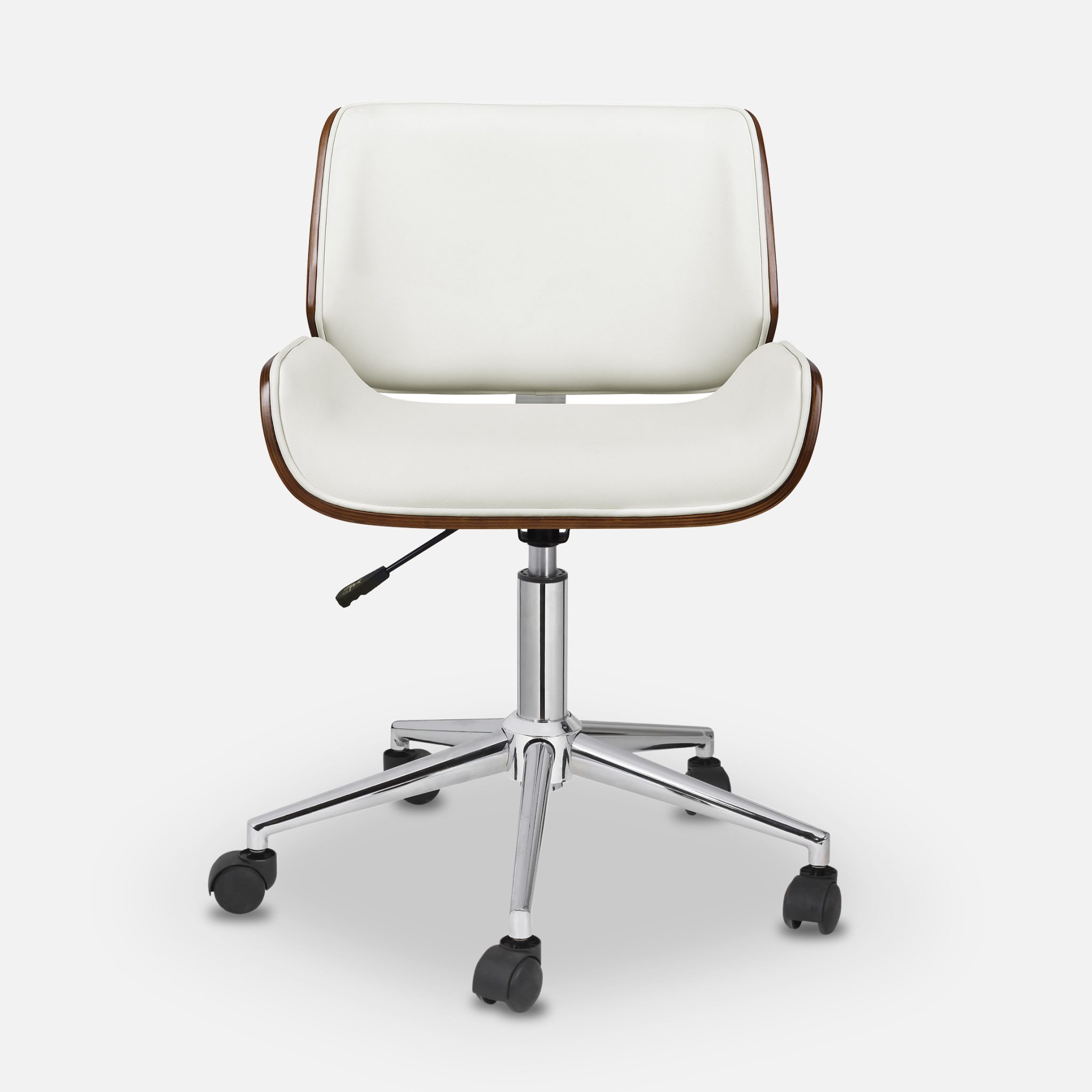 Danish Low Back Office Chair_White 1