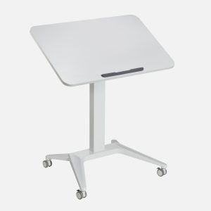 Standing Mobile Laptop Desk (White)_4