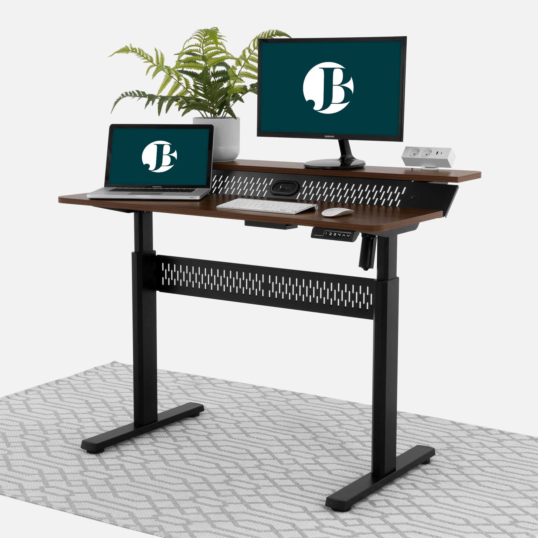 Walnut-Black-Electric-Standing-Desk-Two-Tier-120×60-Main.jpg