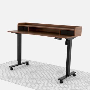 Walnut-Black-Electric-Standing-Desk-Two-Tier-Drawes-140×60-9.jpg