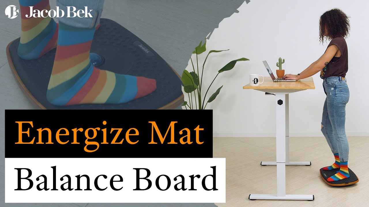 Boost Your Balance and Energise with the Balance Board With Foot Massage Ball!